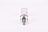 NOS Silver anodised 3TTT Mutant 1" and 1 1/8" ahead stem in size 100mm with 25.8 mm bar clamp size from the 1990s