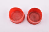 red 3ttt Marchio Depositato handlebar end plugs
