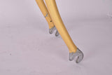 Yellow (Gold ish) Gazelle Champion Mondial A-Frame vintage steel road bike frame set in 62 cm (c-t) / 60 cm (c-c) with Reynolds 531 tubing and Campagnolo drop outs from 1979