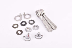 Campagnolo Record / Super Record #1014 (#1013/5 & #1013/6) braze-on Gear Lever Shifter Set from the 1970s