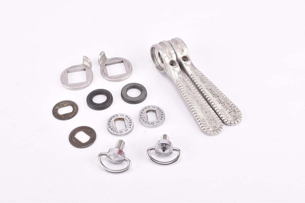 Campagnolo Record / Super Record #1014 (#1013/5 & #1013/6) braze-on Gear Lever Shifter Set from the 1970s