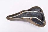 Brown Cinelli Unicanitor #2 Suede leather Saddle from the 1970s - 1980s