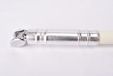 NOS White Silca Impero bike pump in 410-450mm from the 1970s / 1980s