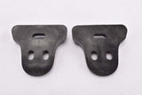 NOS Sidi slotted shoe plate black pedal cleat for toe clip pedals (3 Point)