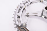 Solida 3-Arm Cottered chromed steel Crankset with 52/47 Teeth and 170mm length from the 1970s