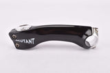 NOS/NIB black 3TTT Mutant 1" and 1 1/8" ahead stem in size 130mm with 25.8 mm bar clamp size from the 1990s