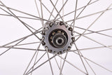 28" (700C/622mm) Wheelset with hard anodized clincher Rims and Shimano 600 AX #FH-6361 Hubs from 1981