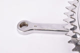 Solida 3-Arm Cottered chromed steel Crankset with 52/47 Teeth and 170mm length from the 1970s