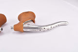 Universal Mod. 125 drilled non aero Brake Lever Set with brown hood from the 1970s
