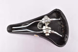 NOS AJA black synthetic leather saddle from the 1980s