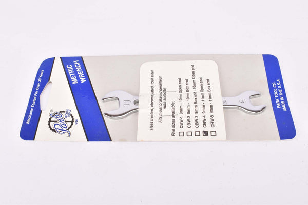 NOS Park Tool Caliper Brake Wrench #CBW-4 in 9mm and 11mm from the 1980s/1990s