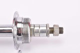 NOS Weco Nabe Chrome plated steel Junior Hub with english thread (BSA) solid axle and 20 holes from the 1950s - 1970s