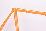 Vintage Orange Steel road bike frame in 56.0 cm (c-c) / 57.5 cm (c-t) Jacque Anquetil?