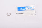 NOS Shimano chrome plated Front Derailleur C-Clip secure stop ring #5333000 from the 1980s