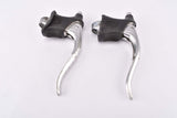 Universal Mod. 125 drilled non aero Brake Lever Set with black hoods from the 1970s