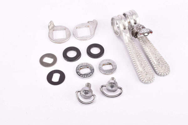 Campagnolo Porta Catena #0118024 braze-on Gear Lever Shifter Set from the 1970s