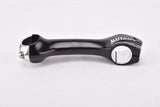 NOS/NIB black 3TTT Mutant 1" and 1 1/8" ahead stem in size 130mm with 25.8 mm bar clamp size from the 1990s