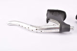 Universal Mod. 125 drilled non aero Brake Lever Set with black hoods from the 1970s