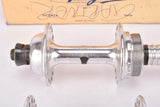Campagnolo Record Strada #1034 small Flange Hub Set with 32 holes and italian thread from the 1960s - 1980s