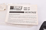 NOS Time Mid 77 / Mid 57 Cliples pedal Cleat (2 point)