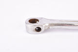 Solida cottered chromed steel crankarm left non-drive side in 170 mm from the 1970s