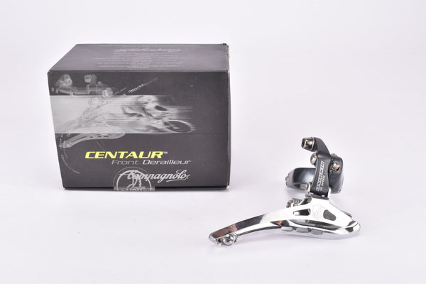 NOS/NIB Campagnolo Centaur Century Grey #FD5-CEG2C5FB 10-speed clamp-on Front Derailleur from the 2000s