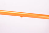 Vintage Orange Steel road bike frame in 56.0 cm (c-c) / 57.5 cm (c-t) Jacque Anquetil?