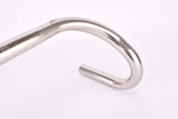 NOS Litech silver anodized single grooved Aluminum Handlebar in size 43cm (c-c) and 25.4mm clamp size