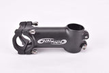 NOS Black Oval concepts 1 1/8" ahead stem in size 90mm with 31.8 mm bar clamp size