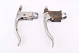Universal Mod. 51 half opened back pointy end Fausto Coppi Style non aero Brake Lever Set from the 1950s