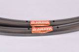 Araya CT-19N Clincher Rim Set in 28" / 622x13mm with 32 holes from the 1980s - 1990s