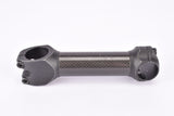 Aluminium / Carbon 1 1/8"Ahead Stem in Size 130mm with 25.4mm Bar Clamp Size