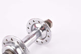 Gnutti vintage chromed steel junior front Hub with 24 holes from the 1940s - 1960s