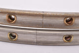 NOS Polished Mavic Monthlery Pro tubular rim Set in 28" with 28 holes from the 1970s - 1980s