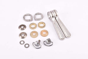 Campagnolo Record / Super Record #1014 (#1013/5 & #1013/6) braze-on Gear Lever Shifter Set from the 1980s