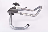 Profile (Design) Bullhorn Time Trail Handlebar in 42cm (c-c) and 26.0mm clamp size with adjustable Triathlon bars and elbow rest from the 1990s