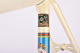 Creme and blue Gazelle Champion Mondial AB Frame vintage steel road bike frame set in 59 cm (c-t) / 57 cm (c-c) with Reynolds 531 tubing and Campagnolo dropouts from 1979 ~ 1980