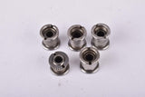 Campagnolo C-Record #0100009 #7161023 chainring bolt set from the 1980s - 90s