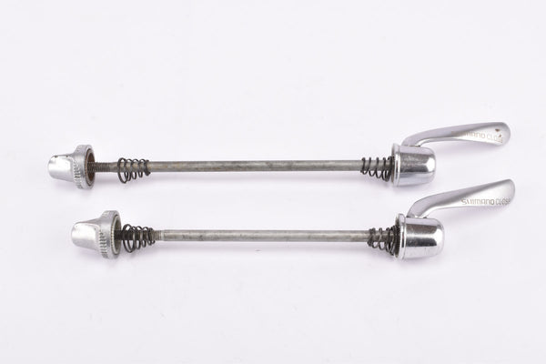 Shimano 600 Ultegra Tricolore #6400 quick release set, front and rear Skewer for 100 / 126 mm from the 1980s - 1990s