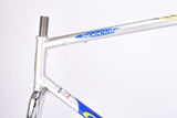 Blue and Grey / Silver Gazelle Gold Line Racing Special frame set in 58 cm (c-t) / 56.5 cm (c-c) with special Reynolds TRAPEZI 531 tubing from 2000