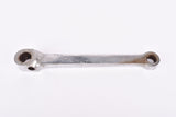 Nervar cottered chromed steel crankarm left non-drive side in 170 mm from the 1960s - 1970s