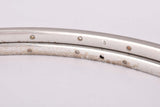 NOS Polished Mavic Monthlery Pro tubular rim Set in 28" with 28 holes from the 1970s - 1980s