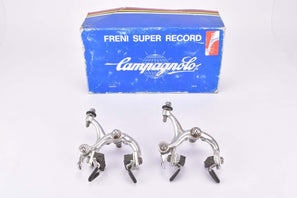 Campagnolo Record (#2040/1) / Super Record ( #4061/1) #2000/1  and # 2001/1 post cpsc short reach single pivot brake calipers from the 1970s  - 1980s with box