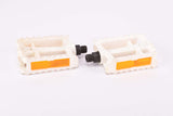 NOS Wellgo white plastic old school BMX Pedals