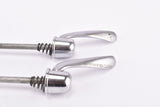 Shimano 600 Ultegra Tricolore #6400 quick release set, front and rear Skewer for 100 / 126 mm from the 1980s - 1990s