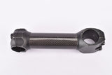 Aluminium / Carbon 1 1/8"Ahead Stem in Size 130mm with 25.4mm Bar Clamp Size