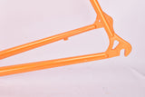 Vintage Orange Steel road bike frame in 56.0 cm (c-c) / 57.5 cm (c-t) Jacque Anquetil?