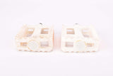 NOS Wellgo white plastic old school BMX Pedals