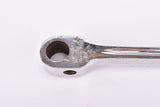 Magistroni cottered chromed steel left crankarm in 170 mm from the 1940s - 1950s
