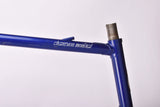 Blue Gazelle Champion Mondial AA-Special Frame vintage steel road bike frame set in 64 cm (c-t) / 62 cm (c-c) with Reynolds 531 tubing and Campagnolo dropouts from 1983 ~ 1984